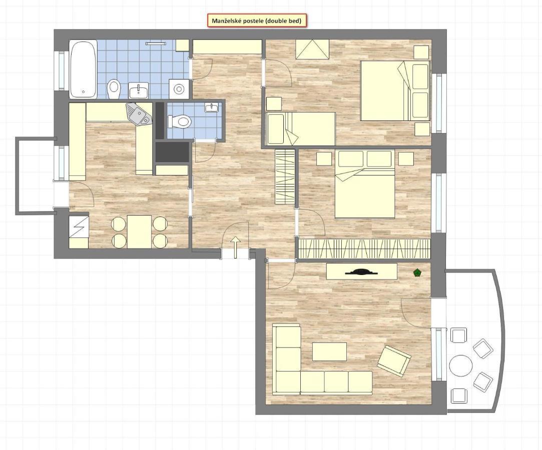 Apartmany Zlatovska Trenčín Εξωτερικό φωτογραφία